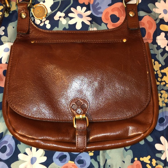 Patricia Nash Brown Leather Shoulder Bag - Picture 4 of 11